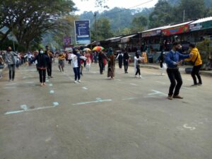 New Normal, Serunya Flashmob Langen Tayub di Telaga Ngebel