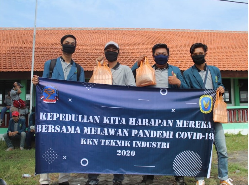 Teknik Industri ITATS Salurkan Sembako untuk Warga Surabaya dan Sidoarjo Terdampak Covid-19