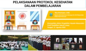 Prodi Sejarah Unesa Perkuat Pemahaman New Normal Sekolah Se-Surabaya